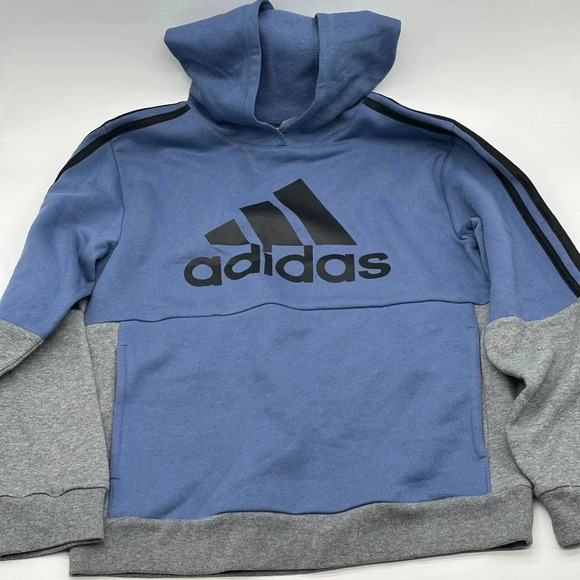 adidas Originals Other - Adidas blue and grey hoodie. Youth size* L
